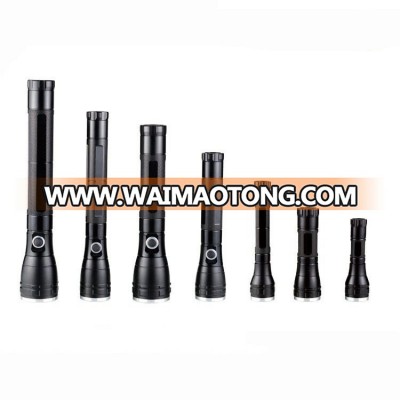 Top Quality Customized Promotion adjustable aluminum  flashlight with aaa battery